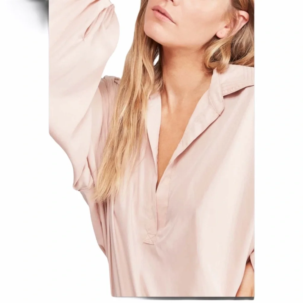 Free People Love Until Tomorrow Poet Blouse NWOT - Picture 4 of 6
